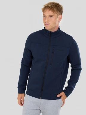 Fundango Soren Fleece Jacket męski bluza z polaru ciemnoniebieski 1