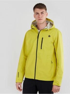 Fundango Piorini Waterproof jacket męski plaszcz przeciwdeszczowy żółty 1