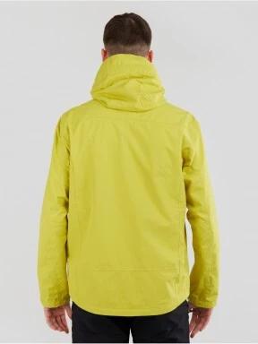 Fundango Piorini Waterproof jacket męski plaszcz przeciwdeszczowy żółty 3