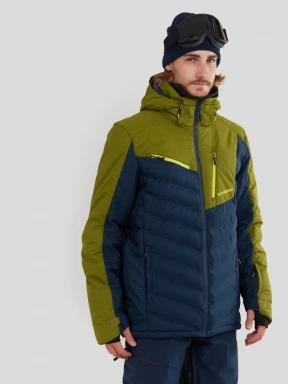 Fundango Willow Padded Jacket męski kurtka narciarska zielony 1