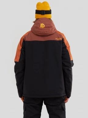 Fundango Burnaby Logo Anorak męski kurtka narciarska czerwony 3