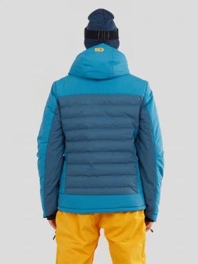 Fundango Orion Padded Jacket męski pikowana kurtka narciarska niebieski 3