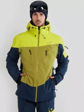 Fundango Privet Jacket męski kurtka narciarska żółty 1