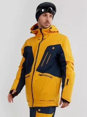 Fundango Decatur Jacket męski kurtka narciarska żółty 1