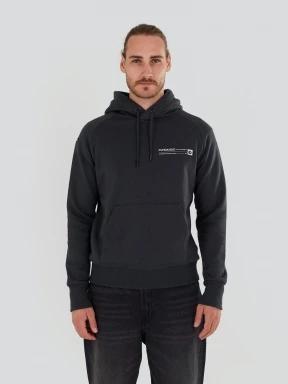 Fundango Talis Hooded Sweatshirt męski sweter z kapturem szary 1