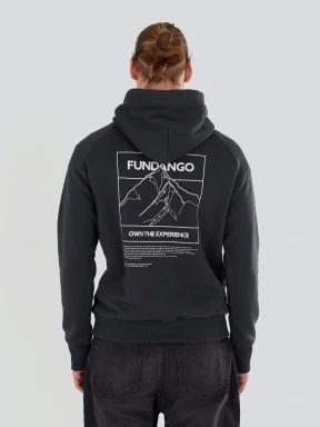 Fundango Talis Hooded Sweatshirt męski sweter z kapturem szary 3