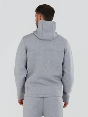 Fundango Hamal Tech Hoodie męski sweter z kapturem szary 3