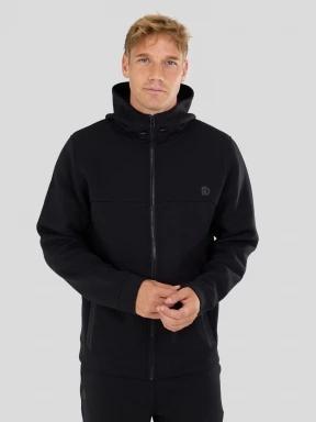 Fundango Hamal Tech Hoodie męski sweter z kapturem czarny 1