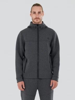 Fundango Hamal Tech Hoodie męski sweter z kapturem czarny 1