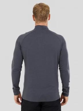 Fundango Temuka Merino Halfzip męski koszulka bieliźniana szary 3