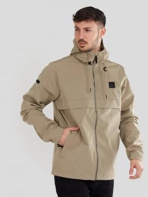 Fundango Clayton Casual Jacket męski kurtka przejściowa piasek 1