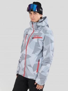 Fundango Telluride Ski Jacket męski kurtka narciarska szary 1