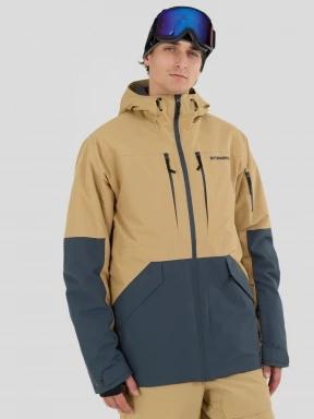 Fundango Baily ECO Allmountain Jacket męski kurtka narciarska piasek 1