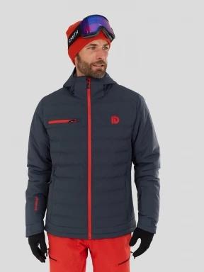 Fundango Orion Padded Jacket męski pikowana kurtka narciarska szary 1