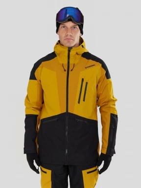Fundango Rigel ECO 3L Jacket męski kurtka narciarska żółty 1
