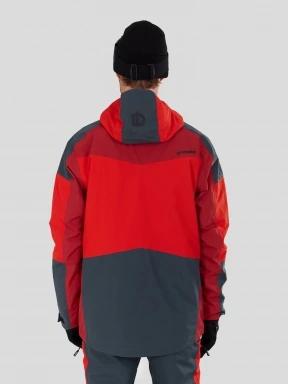 Fundango Rigel ECO 3L Jacket męski kurtka przeciwdeszczowa czerwony 3