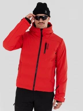 Fundango Portage Padded Jacket męski pikowana kurtka narciarska czerwony 1