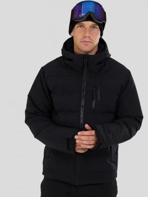 Fundango Portage Padded Jacket męski pikowana kurtka narciarska czarny 1