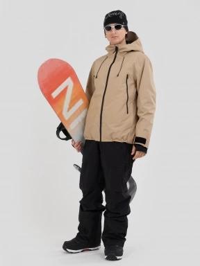 Fundango Nankin M ECO 3L Jacket męski kurtka przeciwdeszczowa piasek 1