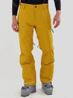 Fundango Teak Pants męski spodnie narciarskie żółty 1
