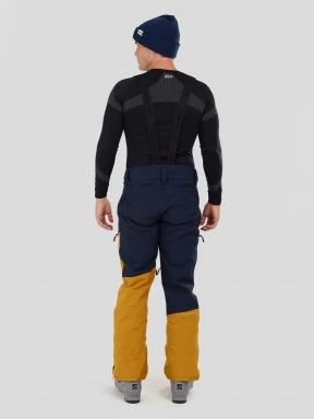 Fundango Teak Colourblock Pants męski spodnie narciarskie ciemnoniebieski 3
