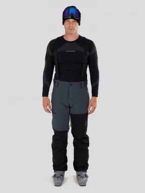 Fundango Teak Colourblock Pants męski spodnie narciarskie szary 1