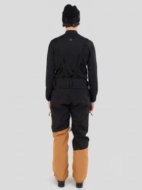 Fundango Teak Colourblock Pants męski spodnie narciarskie brąz 3