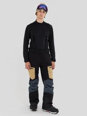 Fundango Nexara ECO 3L Pants męski spodnie narciarskie piasek 1
