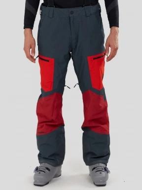 Fundango Nexara ECO 3L Pants męski spodnie narciarskie czerwony 1