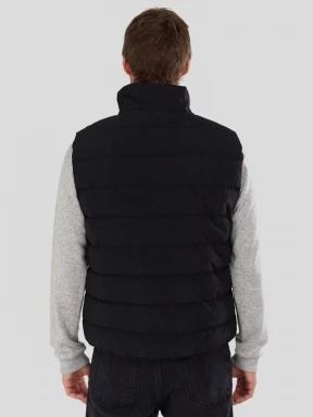 Fundango Vance Padded Vest męski kamizelka czarny 3