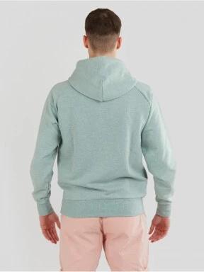 Fundango Talis Hooded Sweatshirt męski sweter z kapturem zielony 3