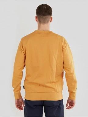 Fundango Warren Sweatshirt męski sweter żółty 3