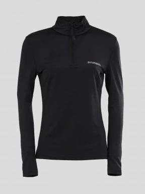 Fundango Yade Thermo Baselayer Top damski koszulka bieliźniana czarny 1