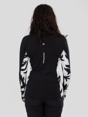 Fundango Yade II Baselayer Top damski koszulka bieliźniana czarny 3