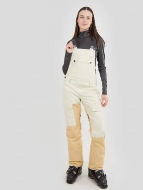 Fundango Sakura Bib Pants damski spodnie narciarskie żółty 1