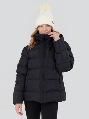 Fundango Amber Padded Jacket damski kurtka przejściowa czarny 1