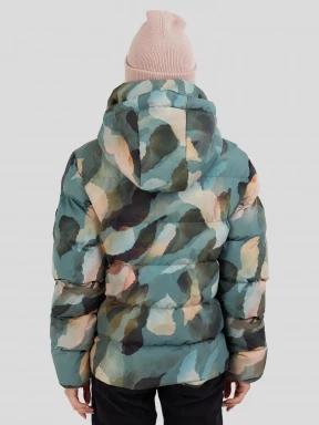 Fundango Amber Padded Jacket damski pikowana kurtka przejściowa wielokolorowy 3