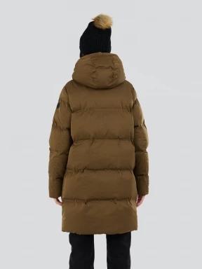 Fundango Vanessa Padded Jacket damski kurtka zimowa oliwka 3