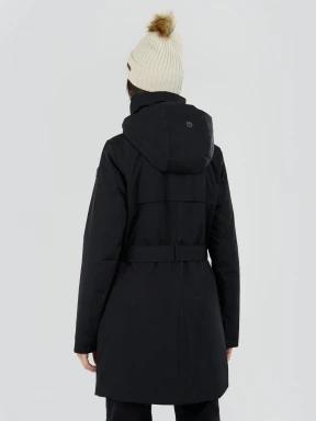 Fundango Charlotte Trenchcoat damski prochowiec czarny 3