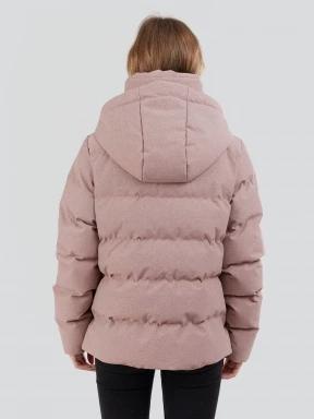 Fundango Mirabelle Padded Jacket damski pikowana kurtka przejściowa różowy 3