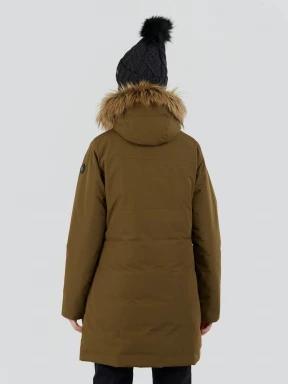 Fundango Georgina Parka Jacket damski kurtka zimowa oliwka 3