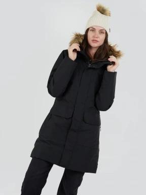 Fundango Georgina Parka Jacket damski kurtka zimowa czarny 1