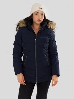 Fundango Prue Padded Jacket damski kurtka zimowa ciemnoniebieski 1