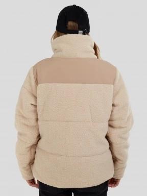 Fundango Nukka Padded Jacket damski pikowana kurtka przejściowa piasek 3