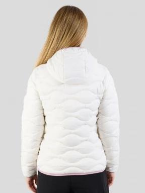 Fundango Vinke Padded Jacket damski pikowana kurtka przejściowa biały 3