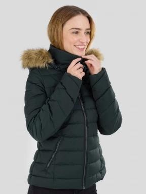 Fundango Urban Lite Jacket damski pikowana kurtka przejściowa oliwka 1