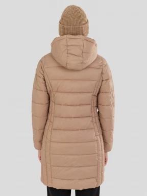 Fundango Lunel Padded Jacket damski pikowana kurtka przejściowa brąz 3