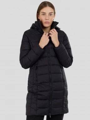 Fundango Lunel Padded Jacket damski pikowana kurtka przejściowa czarny 1