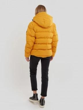 Fundango Amber Padded Jacket damski kurtka wyjściowa żółty 3