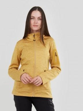 Fundango Antila Fleece Jacket damski bluza z polaru żółty 1